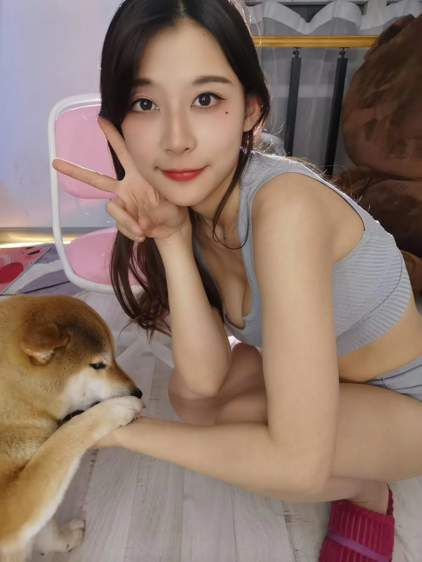 B站羊小雪 – NO.04 舰长图包小视频[23] [49P]插图3